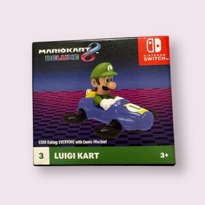 NWT McDonald’s Mario Kart 8 Deluxe Luigi Kart Toy